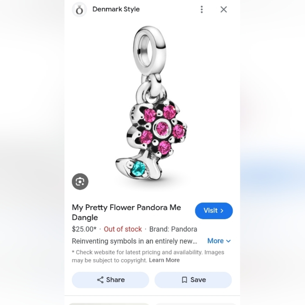 Pandora Me 2pc Dangle Charms Set